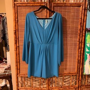 Sage Blue long sleeve dress